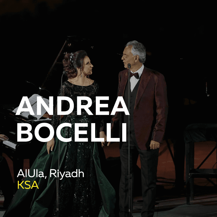 Andrea Bocelli & Arabian Philharmonic