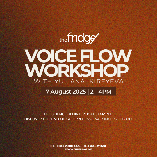 Voice Flow Workshop with Yuliana Kireyeva at The Fridge in Dubai